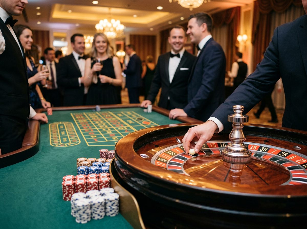Ruletka na wynajem - mobilne kasyno na event firmowy Lemon Casino Events
